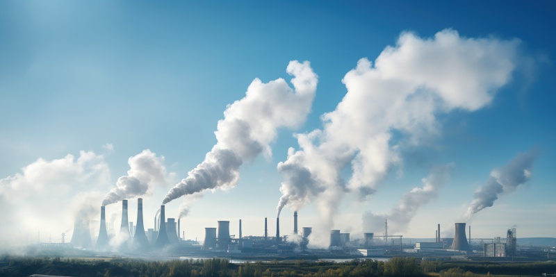 smokestacks-against-clear-sky-industrial-landscape_800 smokestacks-against-clear-sky-industrial-landscape_800